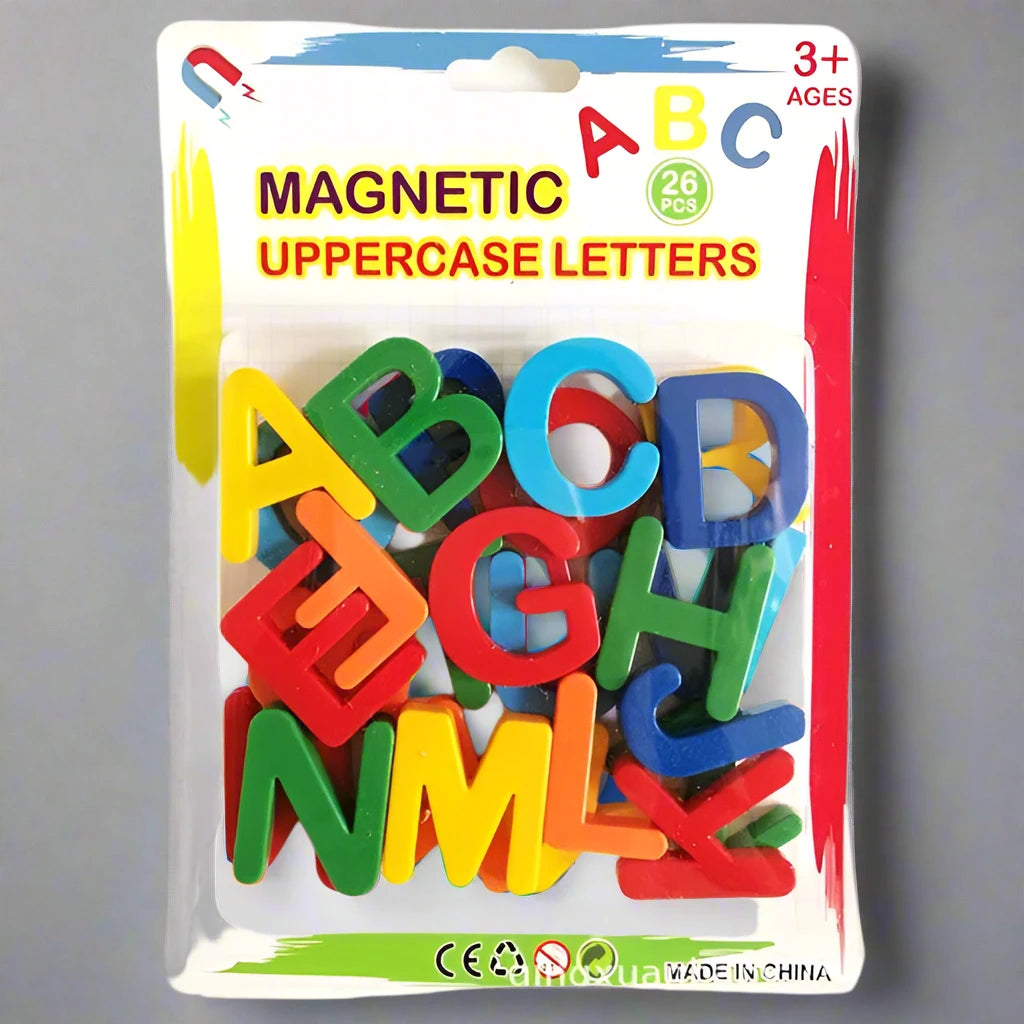 Engaging 26-Piece Magnetic Alphabet & Numbers Set - Giggly Groves