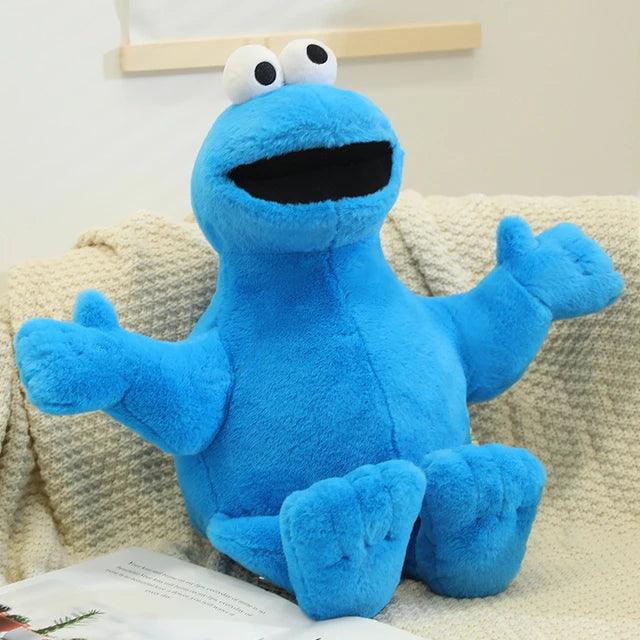 Soft Kawaii Anime Sesame Plush Toys  Cookie Monster- Giggly Groves