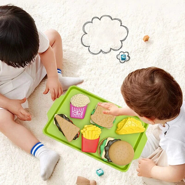 9-Piece Hamburger Snacks Playset - Giggly Groves