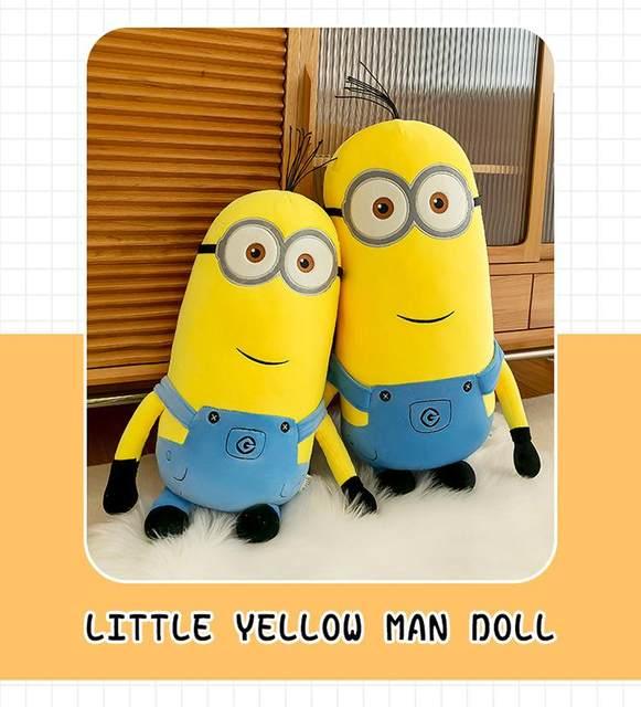 Adorable Minions Plush Toy - Bob & Stuart in Jeans Soft Dolls by Giggly Groves 