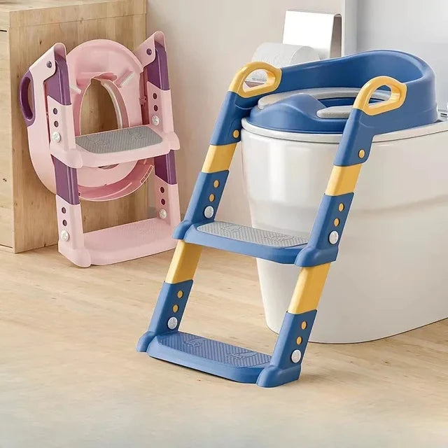 Foldable Multi-functional Kids’ Potty Training Ladder - Giggly Groves