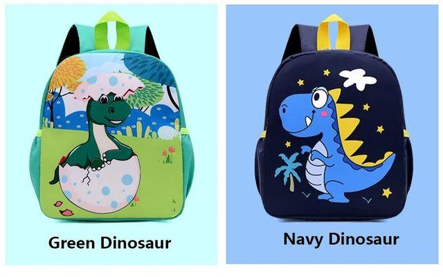 Adorable Dinosaur Cartoon Kids Backpack - Gigglygroves 