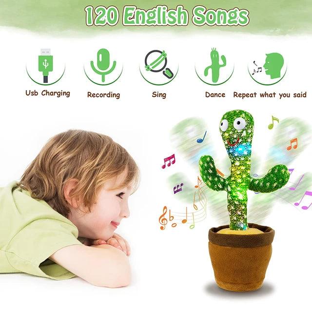 Interactive Dancing & Talking Cactus Toy - Giggly Goves