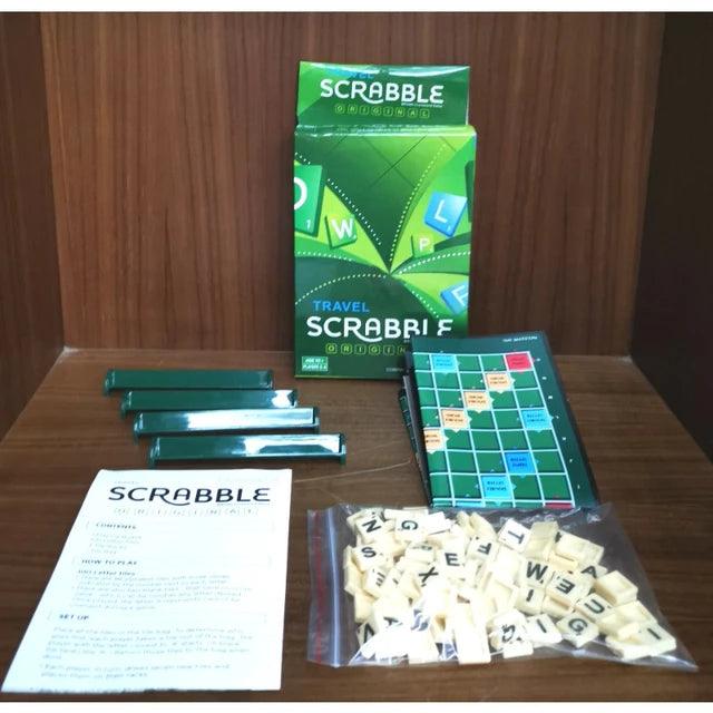 Travel Scrabble Puzzle Board Game: Giggly Groves