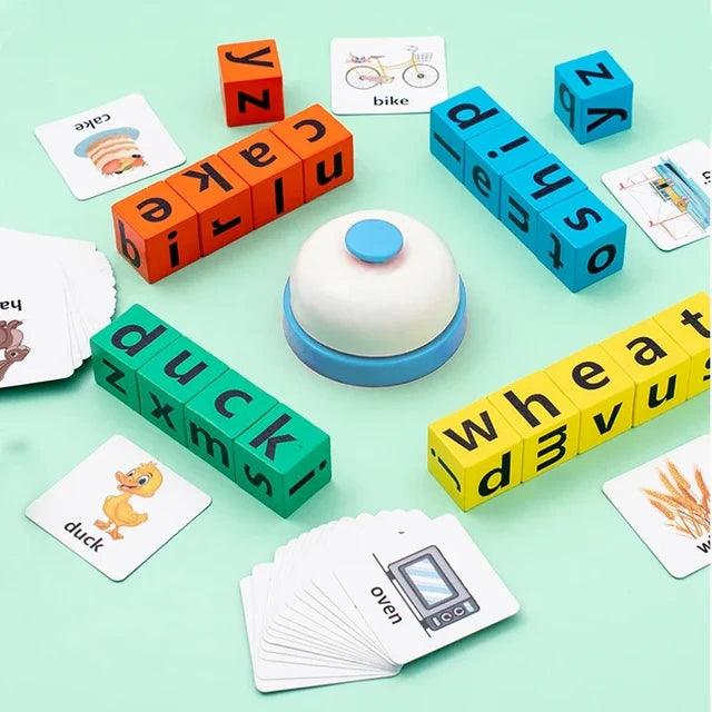 Engaging Montessori Wooden Letter Blocks - Giggly Groves