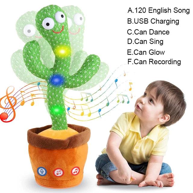 Interactive Dancing & Talking Cactus Toy - Giggly Goves