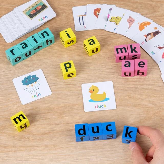 Engaging Montessori Wooden Letter Blocks - Giggly Groves