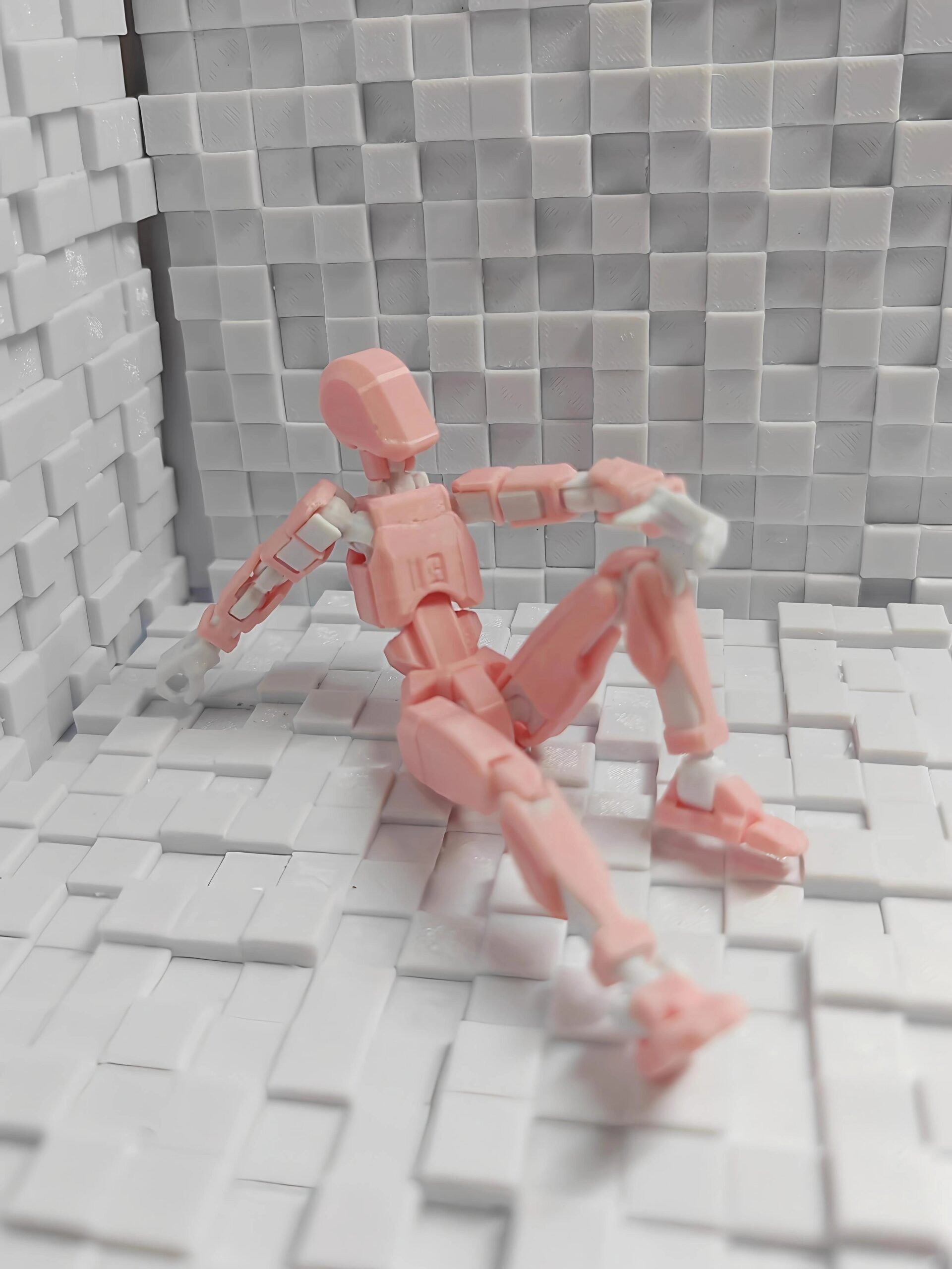 T13 Multi-Jointed 3D Printed Action Figure DIY Model Kit – Fully Articulated Poseable Robot Dummy Figure for Stop Motion & Drawing (Ages 12+) - Image 15