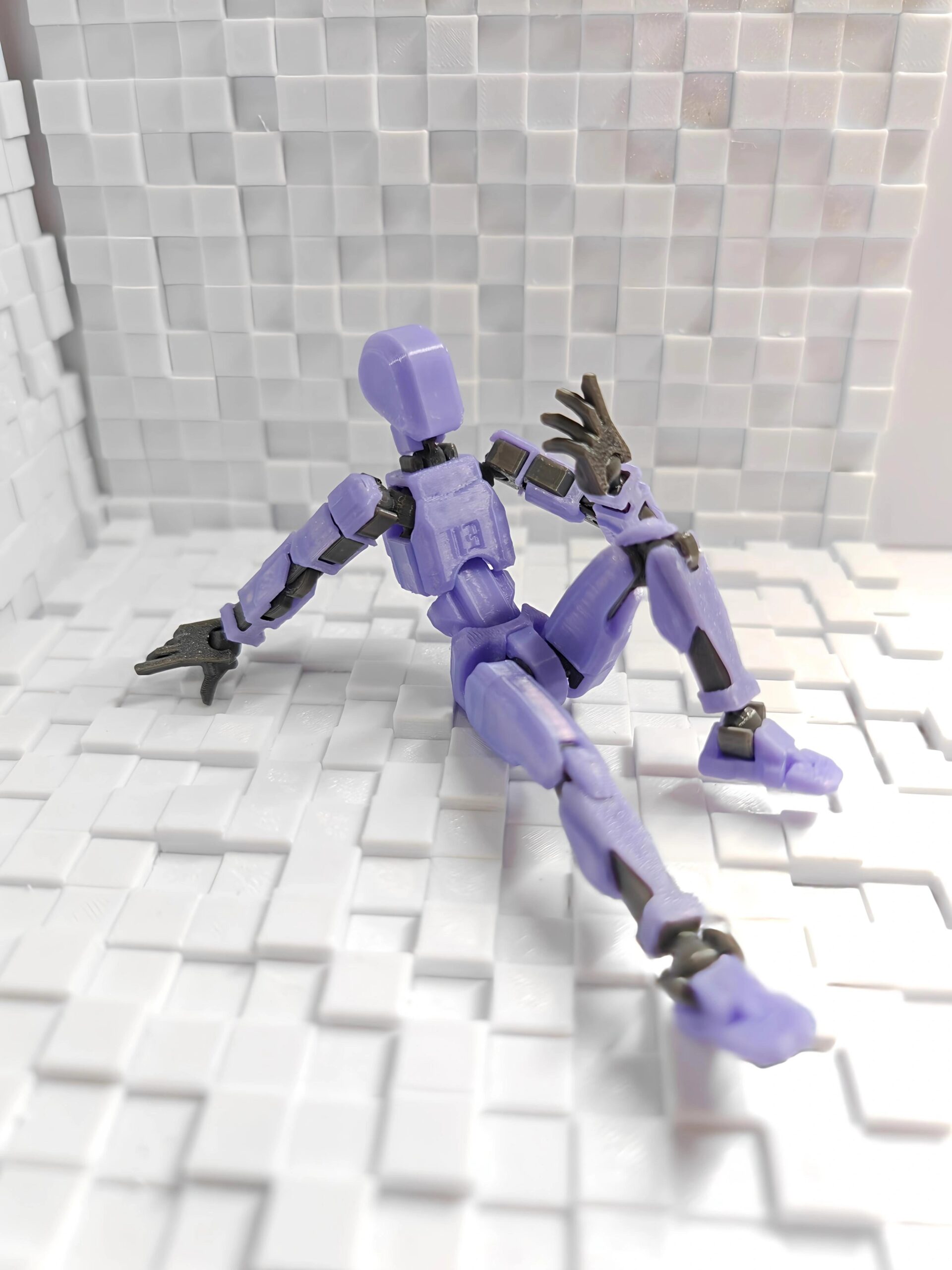 T13 Multi-Jointed 3D Printed Action Figure DIY Model Kit – Fully Articulated Poseable Robot Dummy Figure for Stop Motion & Drawing (Ages 12+) - Image 10