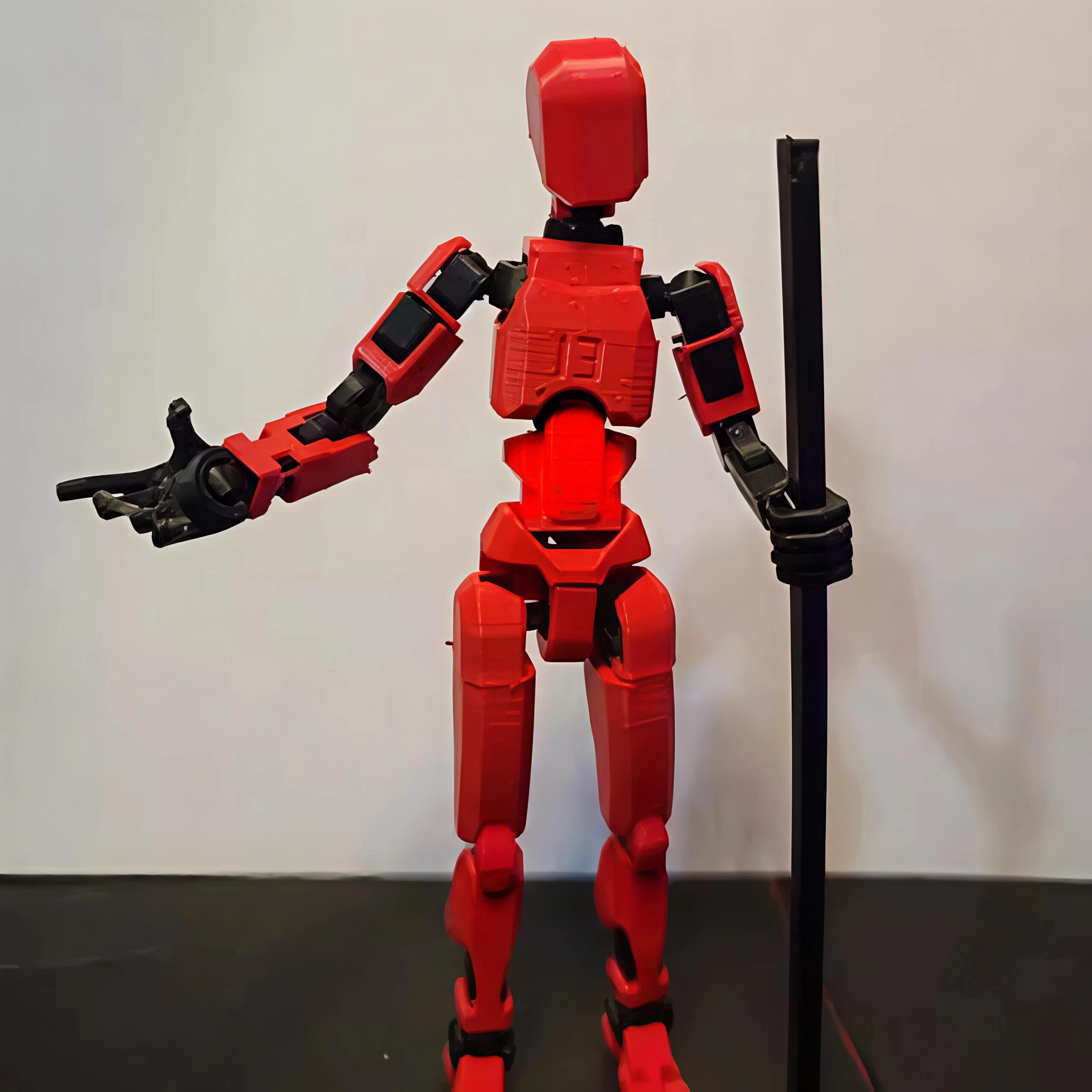 T13 Multi-Jointed 3D Printed Action Figure DIY Model Kit – Fully Articulated Poseable Robot Dummy Figure for Stop Motion & Drawing (Ages 12+) - Image 11