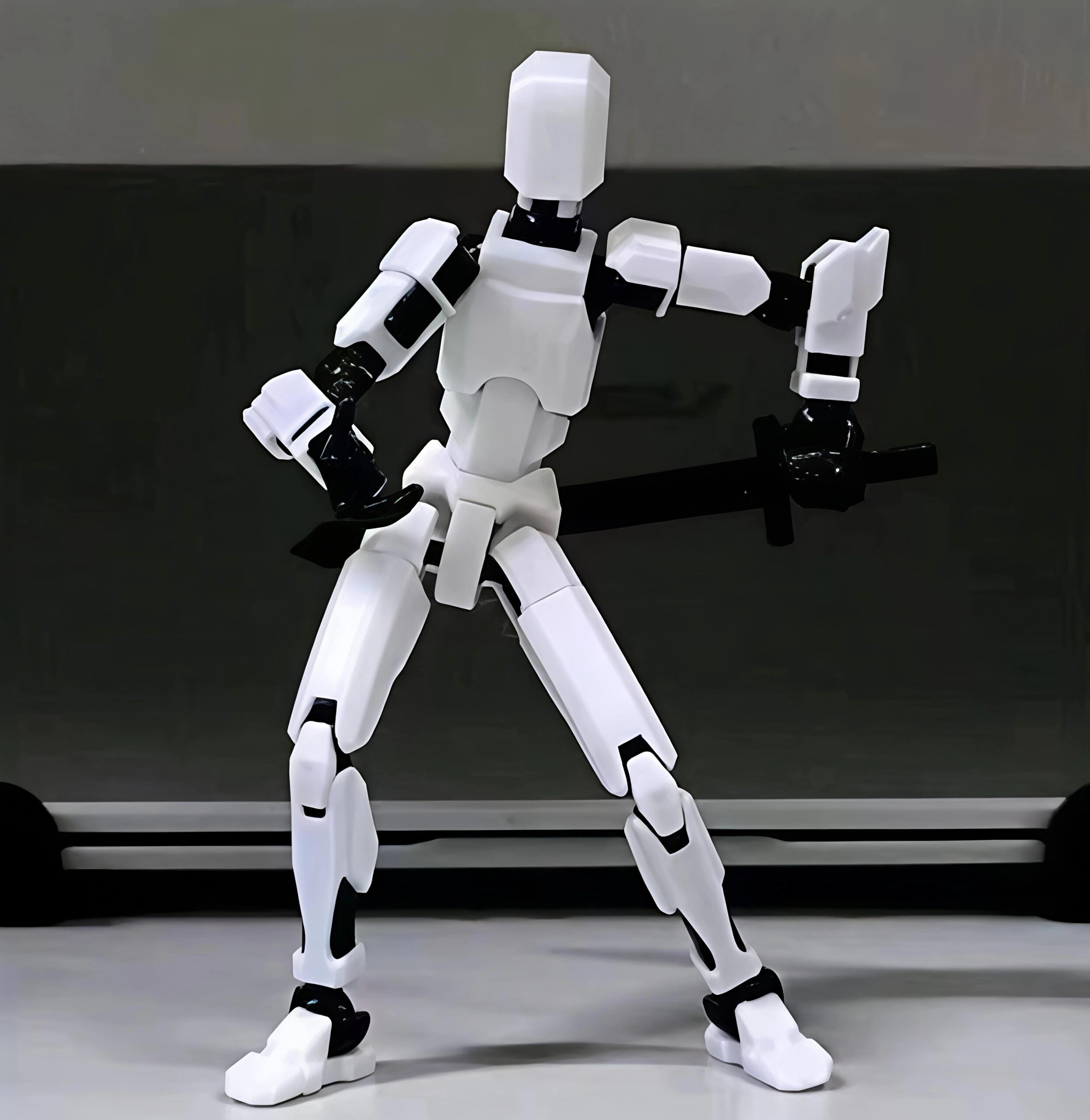 T13 Multi-Jointed 3D Printed Action Figure DIY Model Kit – Fully Articulated Poseable Robot Dummy Figure for Stop Motion & Drawing (Ages 12+) - Image 3