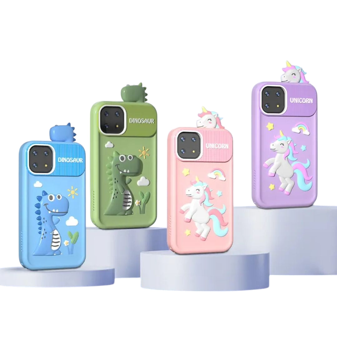 Kids 4G Smart Toy Phone with Touch Screen & Camera – Learning Desktop Mobile with Beads & Cute Cases – Available at Giggly Groves - Image 6