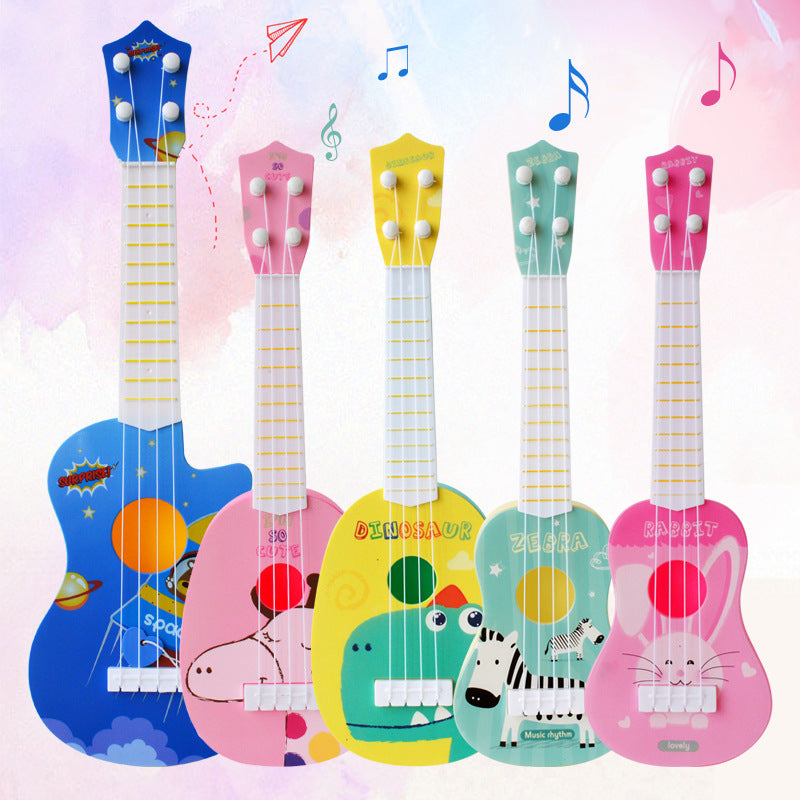 Kids Toy Guitar - Mini Ukulele for Toddlers, Boys & Girls | Play & Learn Musical Instrument - Image 2