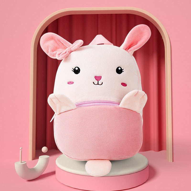 Adorable Plush Children’s Kindergarten Backpacks | Cute Baby School Bags for Kids - Image 7