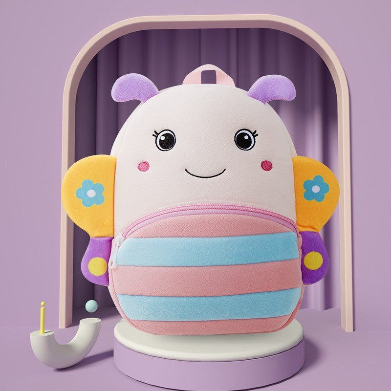 Adorable Plush Children’s Kindergarten Backpacks | Cute Baby School Bags for Kids - Image 11