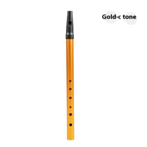 Kids Flute Party Favor – Beginner 6-Hole Irish Metal Whistle in C-D Tune | Musical Toy Instrument for Parties & Learning