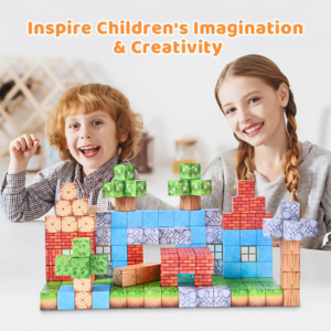 157-Piece Magnetic Building Blocks for Kids – Sensory STEM Toy for Boys & Girls, Educational Birthday Gift Ages 3+