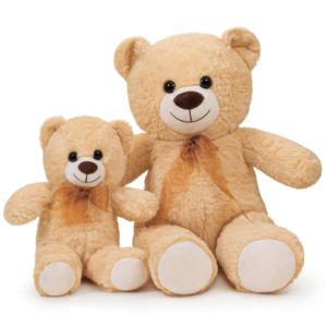 Giggly Groves 16-Inch Cuddle Teddy Bear – Soft Plush Toy for Kids, Baby Showers & Room Decor (7 Colors)