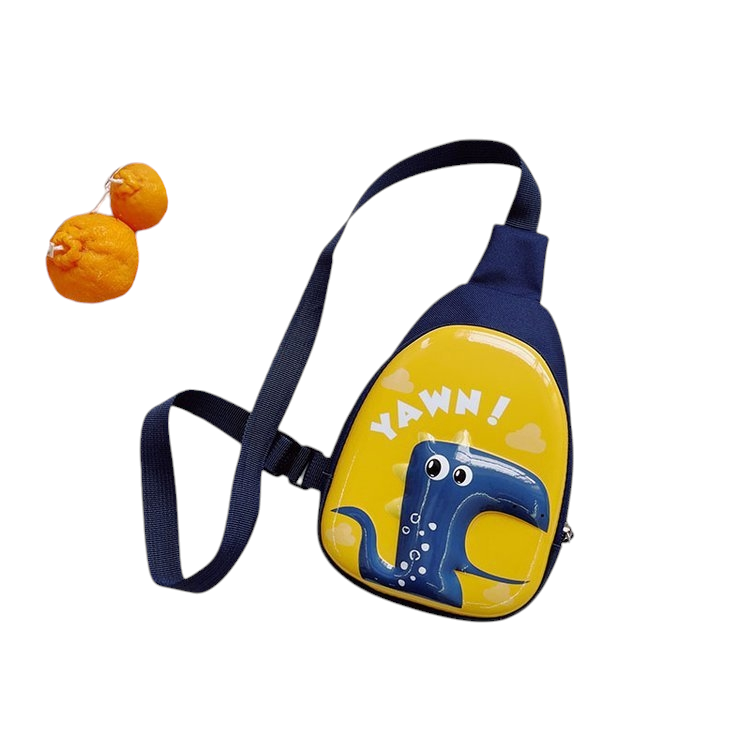 Children's Cute Cartoon Hard Shell Chest Bag - Adorable Dinosaur Design | Giggly Groves - Image 4