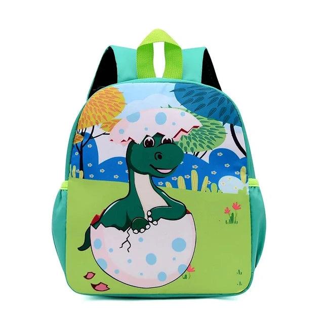 Adorable Dinosaur Cartoon Kids Backpack - Waterproof School Bag for Kindergarten and Primary Students - Image 5