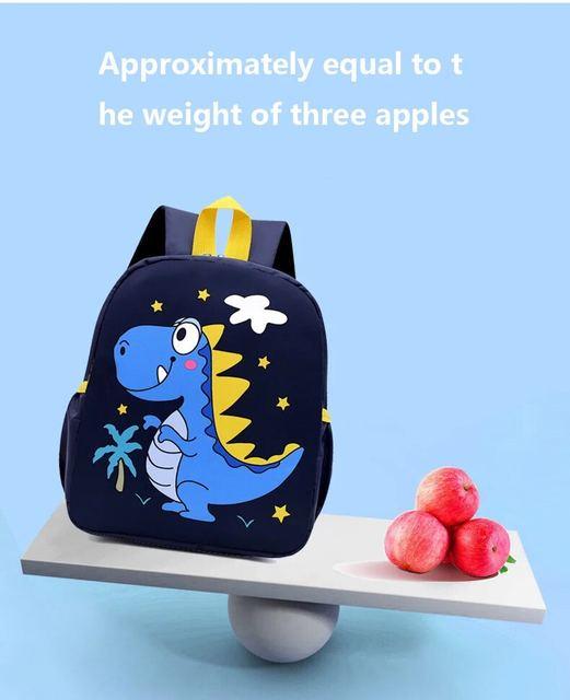 Adorable Dinosaur Cartoon Kids Backpack - Waterproof School Bag for Kindergarten and Primary Students - Image 13